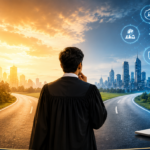 The New Law Graduate’s Career Dilemma: Choosing the Right Path in the Age of Artificial Intelligence create an image